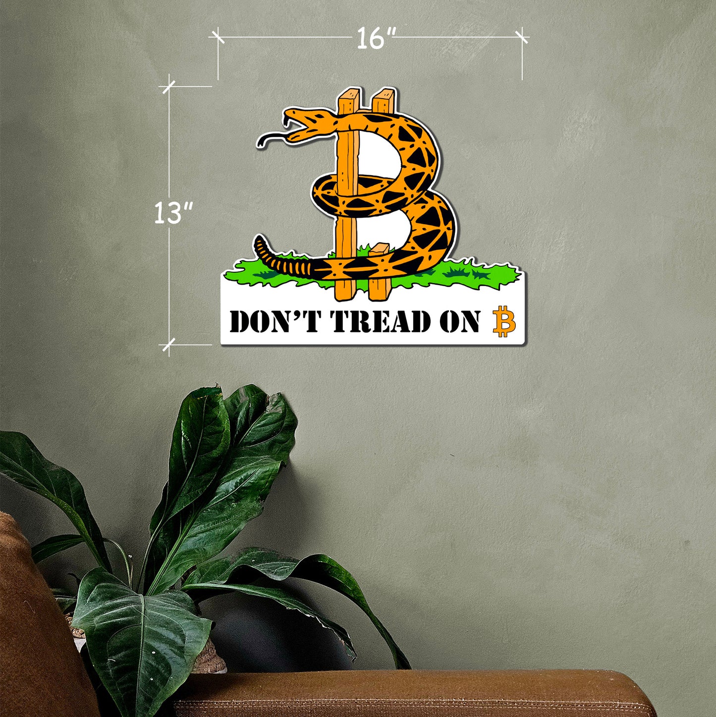 Don't Tread on Bitcoin Fathead