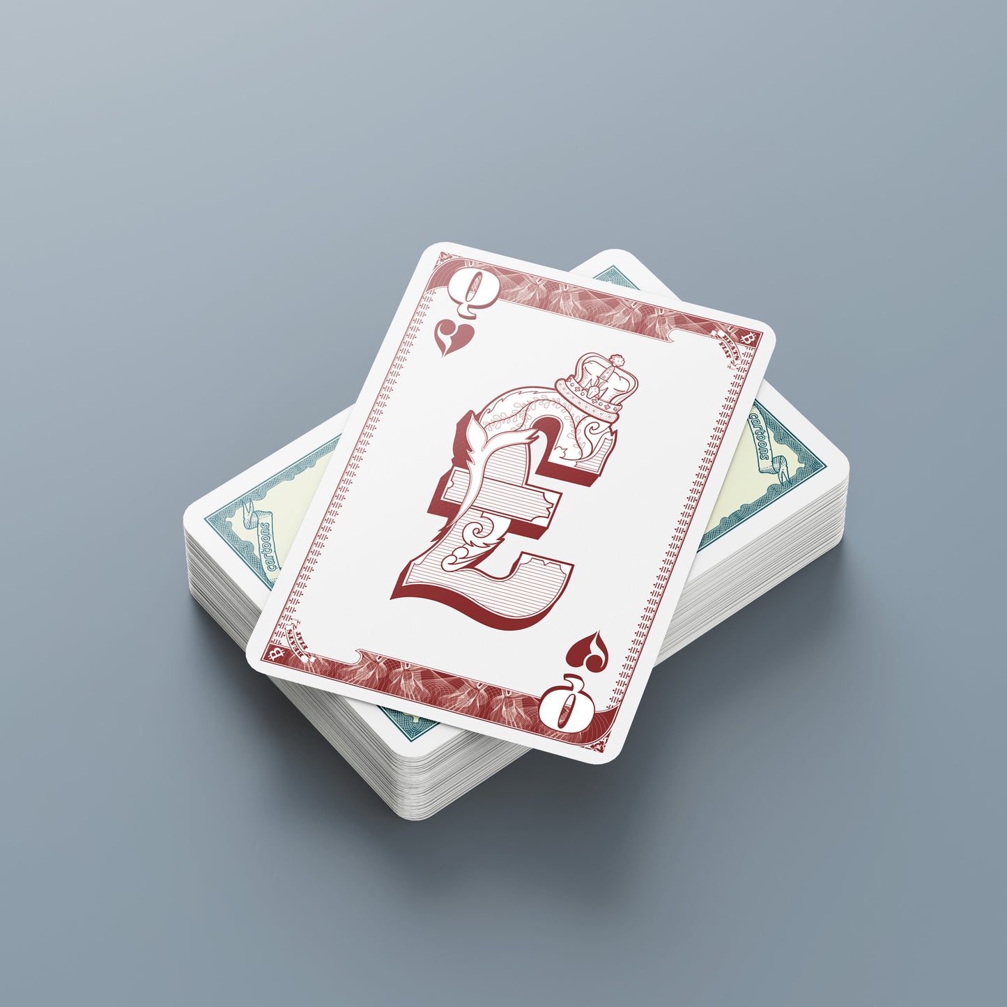 Bitcoin Beats Fiat Playing Cards